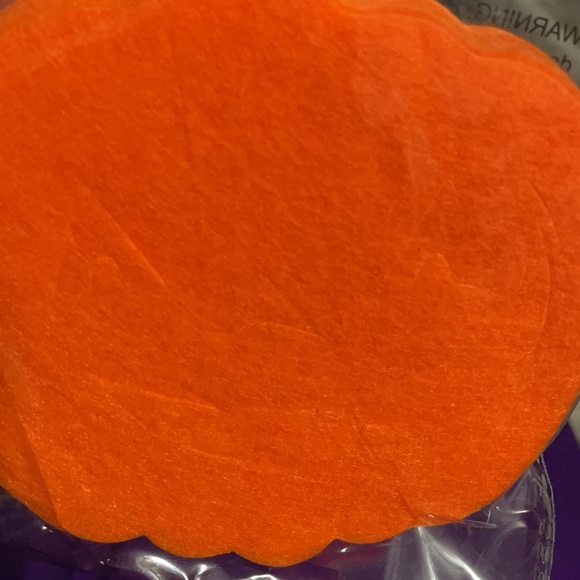 Halloween Felt jackolantern pumpkins - Picture 5 of 5